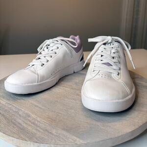 On Cloud The Roger Advantage Women's White Aster Running Shoes US Size 9